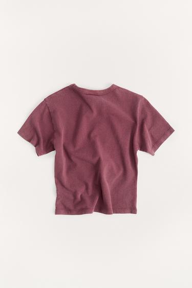 6-14 YEARS/ VARSITY 50TH ANNIVERSARY T-SHIRT - Dark burgundy by Zara - Image 2
