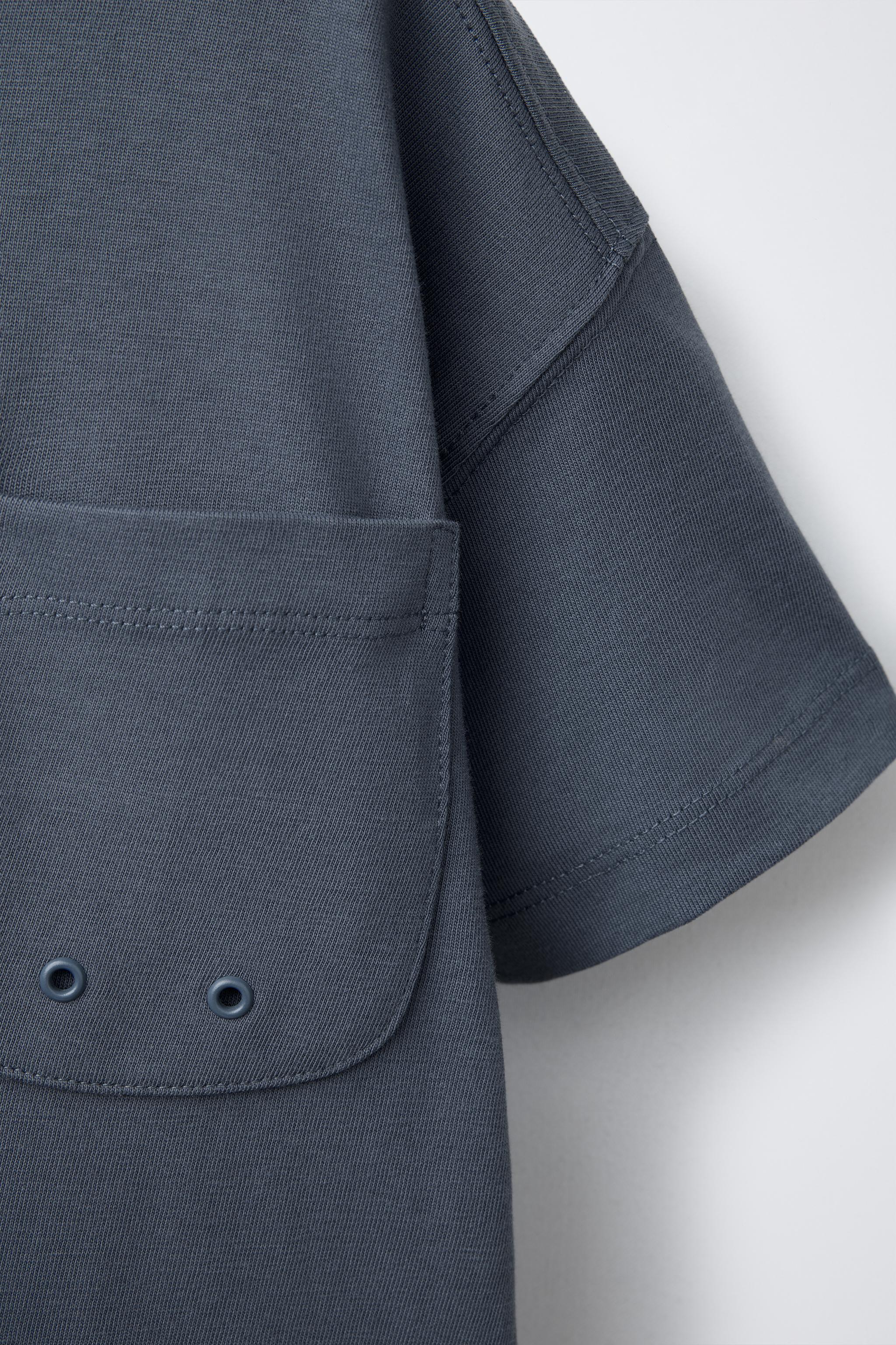 PLAIN POCKET T-SHIRT