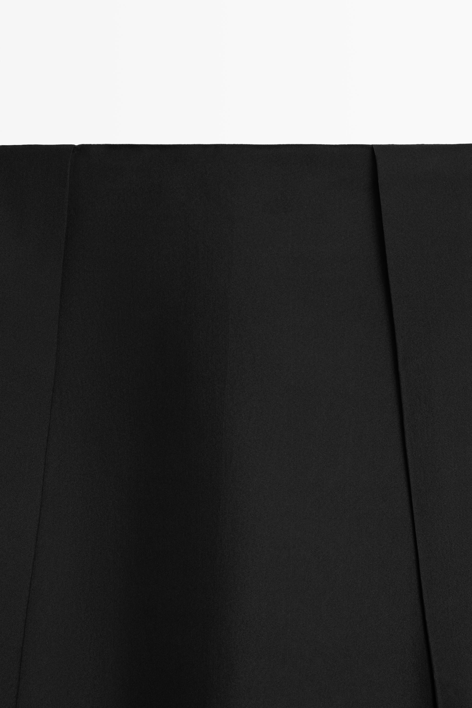 100% silk pleated midi skirt - LIMITED EDITION