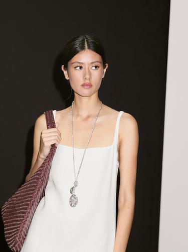 Zara Strappy linen blend mini dress - Beige