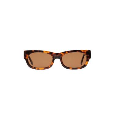 GAFAS DE SOL RECTANGULARES - Marrón claro de Zara