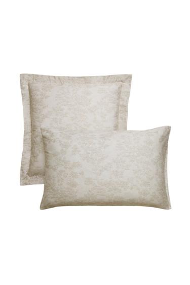 TOILE DE JOUY PILLOWCASE - Beige by Zara