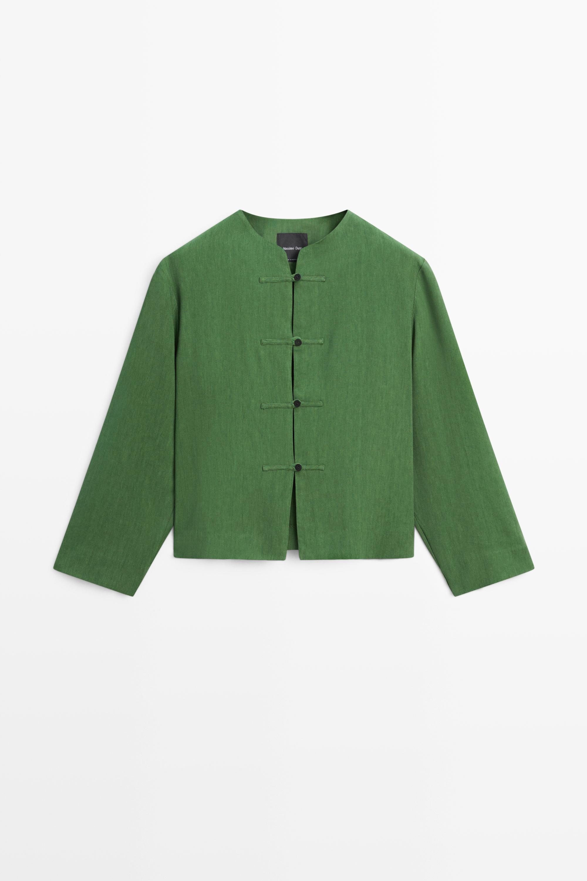 Surchemise fluide à boutons esprit total look