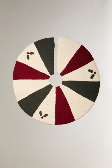 DECORATIEVE VILTEN KERSTBOOMSTANDAARD - Multicolour van Zara