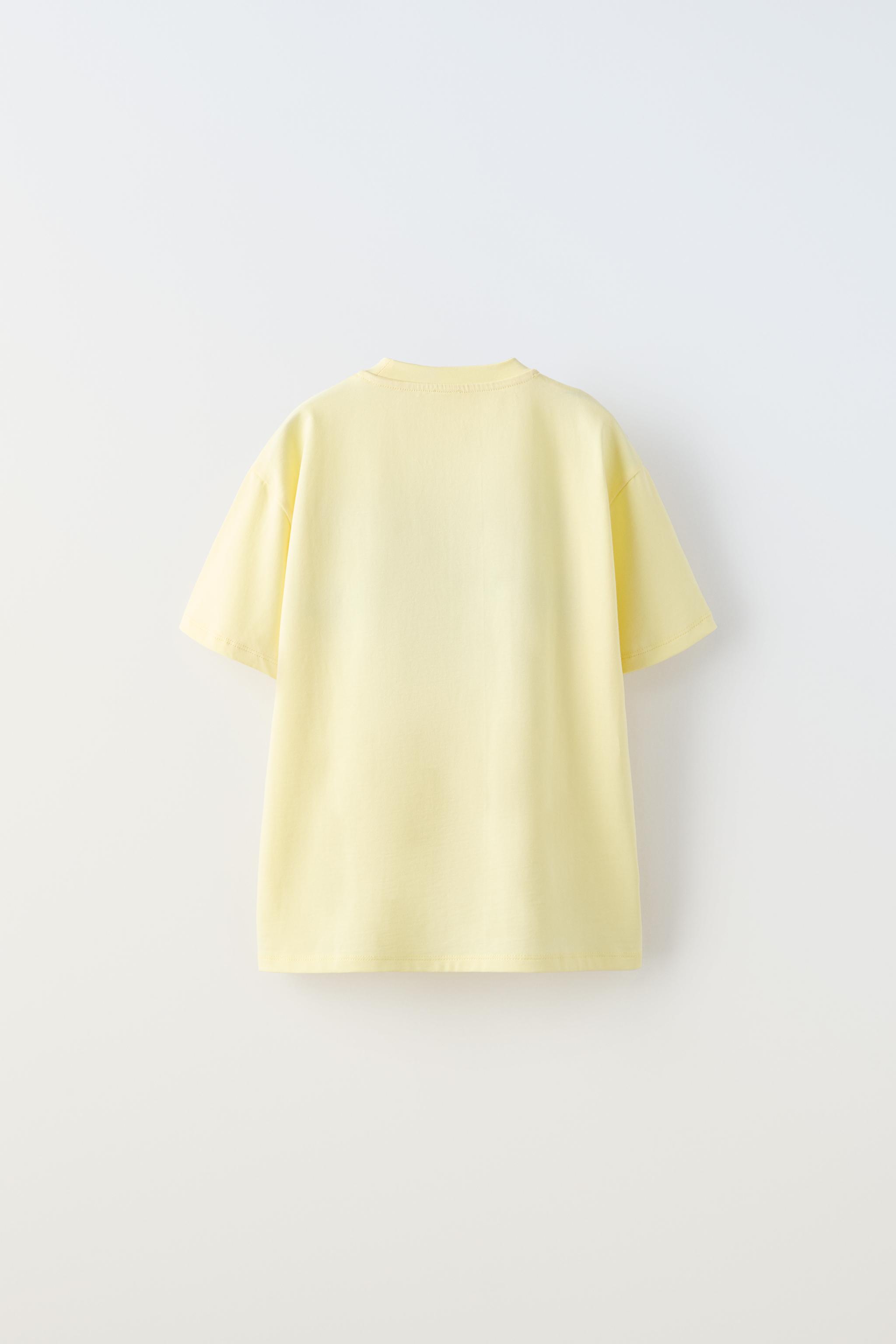 SNOOPY PEANUTS™ Tシャツ - ライトイエロー | ZARA Japan / 日本