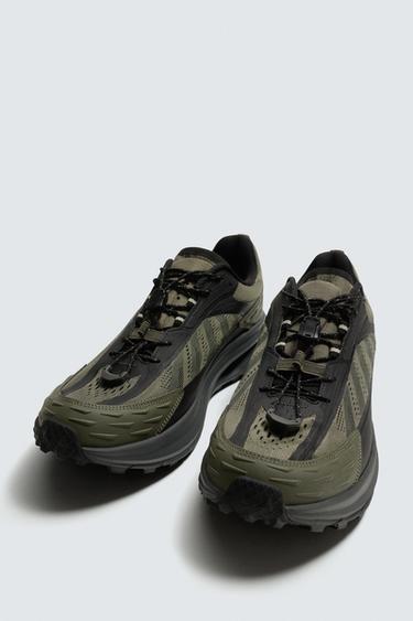 BASKET DE SPORT - Vert kaki de Zara - Image 5