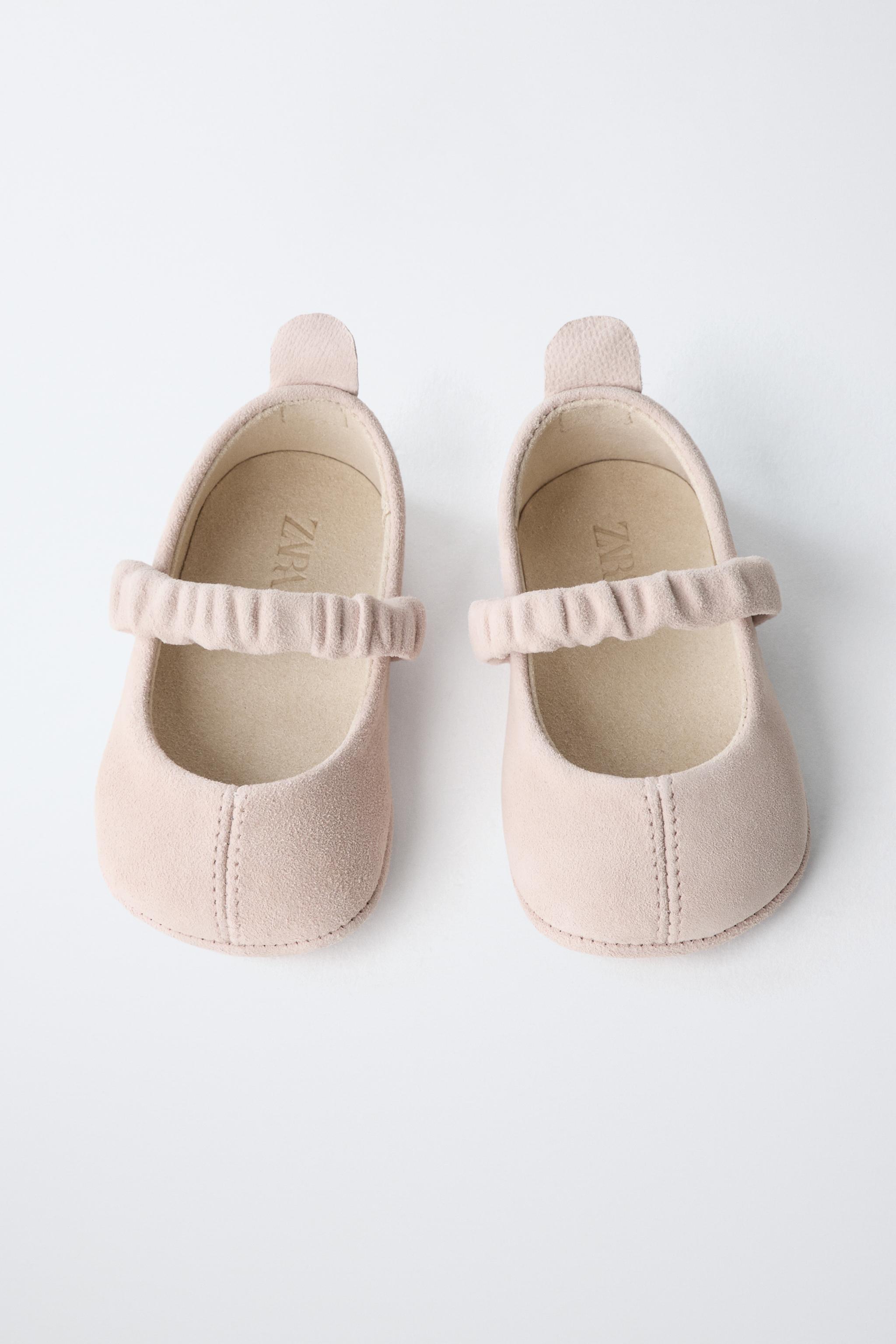 LEATHER BALLET FLATS