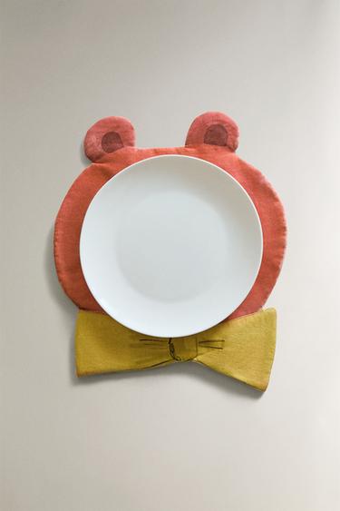 SET DE TABLE ENFANT OURS X THE ANIMALS OBSERVATORY - Multicolore de Zara - Image 2