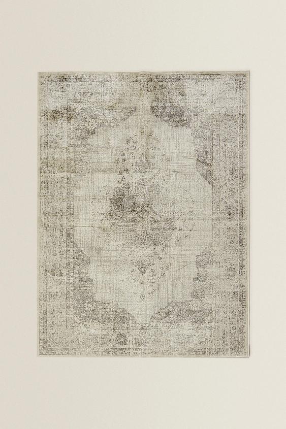 VINTAGE STYLE AREA RUG - Gray | ZARA United States