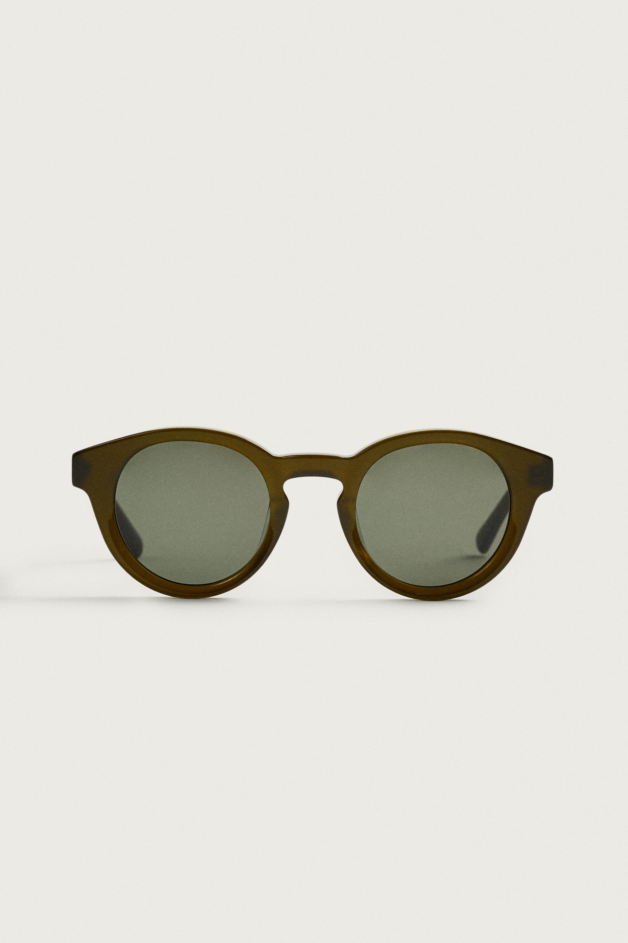 Мужские солнцезащитные очки Zara ROUND SUNGLASSES — фото 3