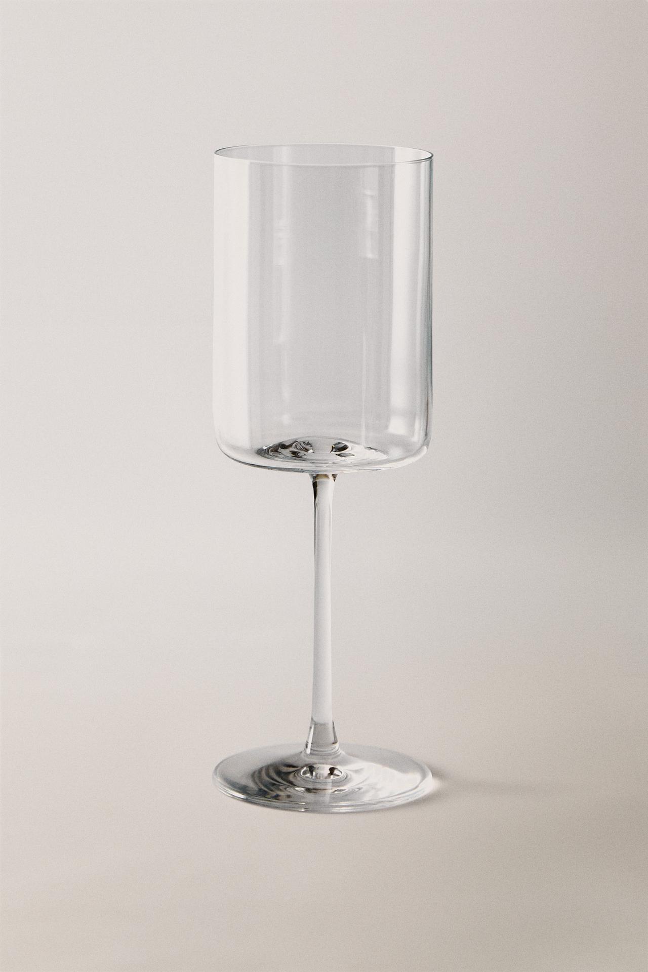 STRAIGHT CRYSTALLINE GLASS — Transparent