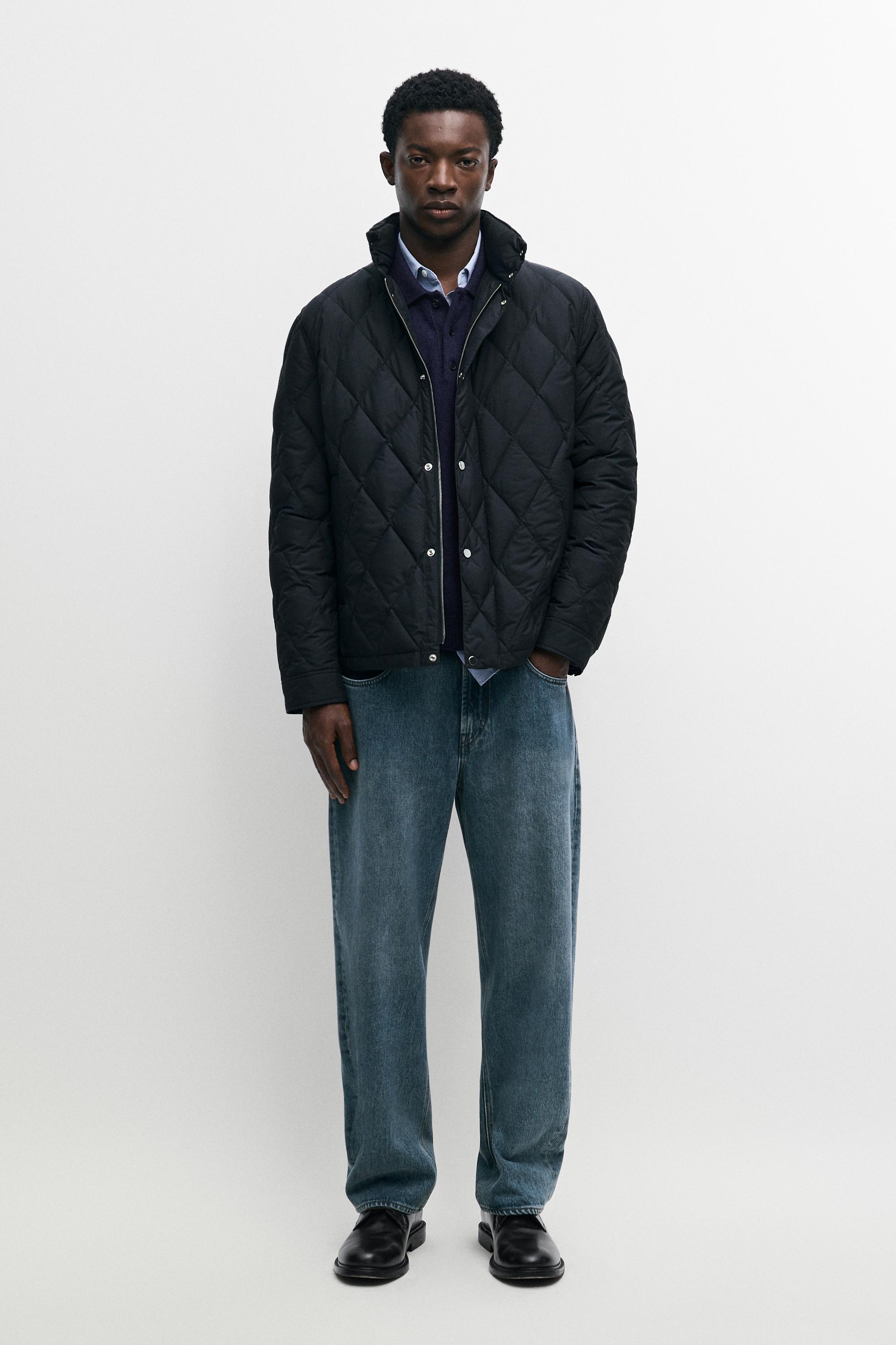 Veste doudoune détail boutons