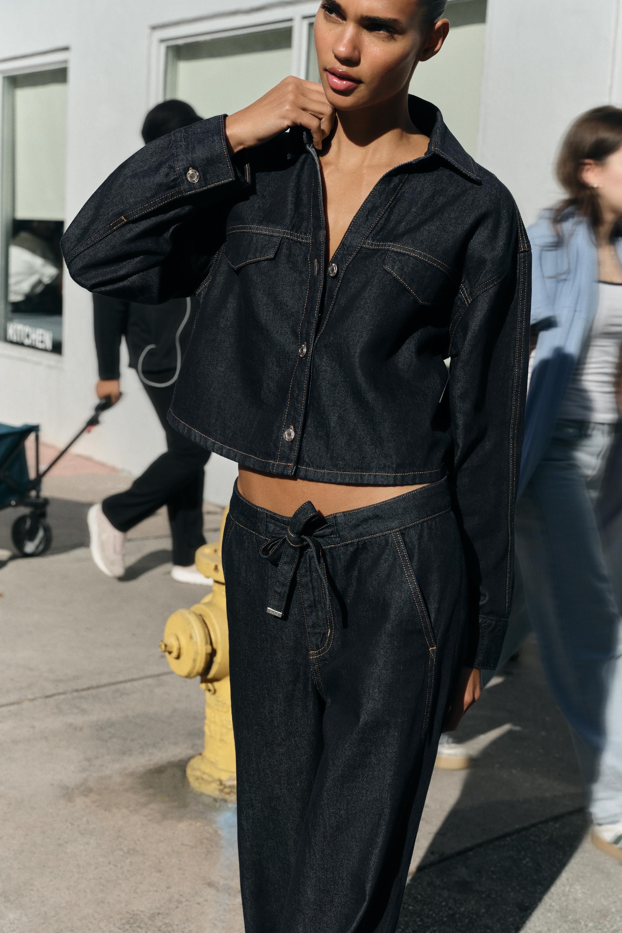 Z1975 HIGH WAIST JOGGER WIDE LEG JEANS