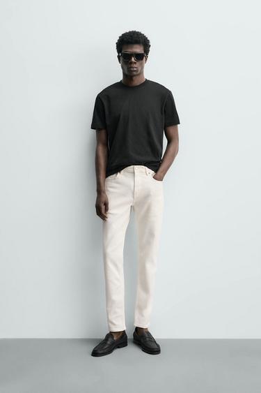 SLIM FIT GALTZA BAKERO OINARRIZKOAK - Zuria, Zara-rena