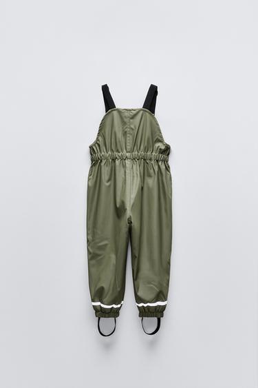 SALOPETTE EFFET GOMME - vert kaki-moyen de Zara - Image 1