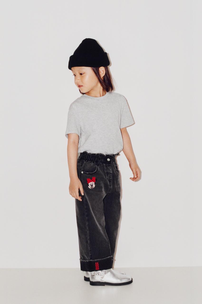 Infant Baby Kids Girls Black Stretchy Faux Leather Skinny Pants