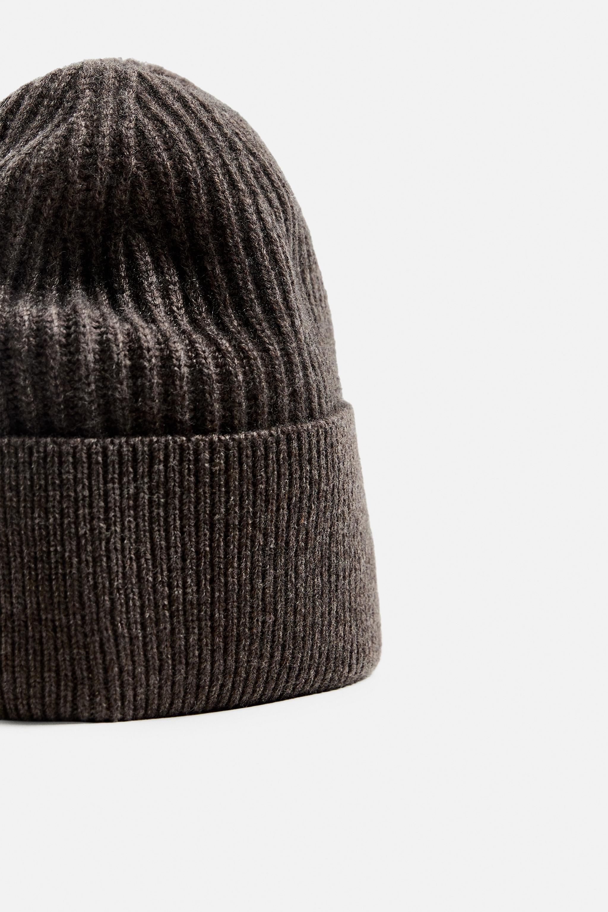 WOOL BLEND HAT - Brown | ZARA United States