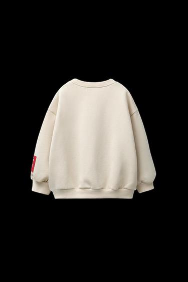 HELLO KITTY © SANRIO HOUSE SWEATSHIRT - Stone by Zara