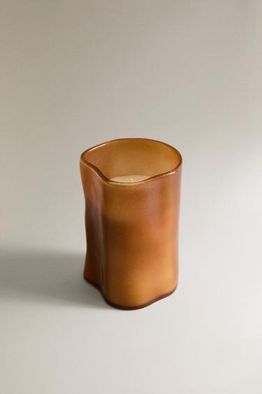 (250 G) ENCHANTED AMBER SCENTED CANDLE - Butter by Zara - Image 1