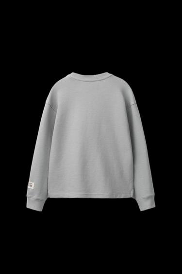 CAMISETA OTTOMAN ETIQUETA - Gris claro de Zara