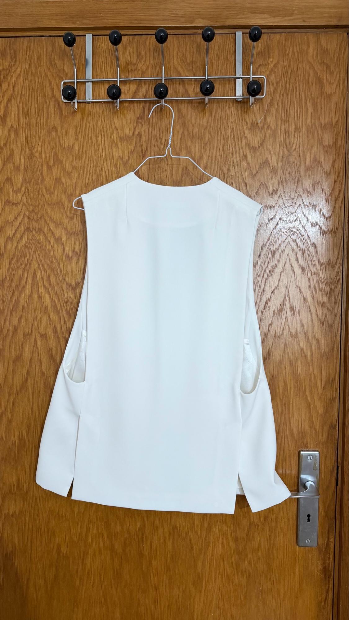 ZW COLLECTION WAISTCOAT WITH VENTS - Image 3
