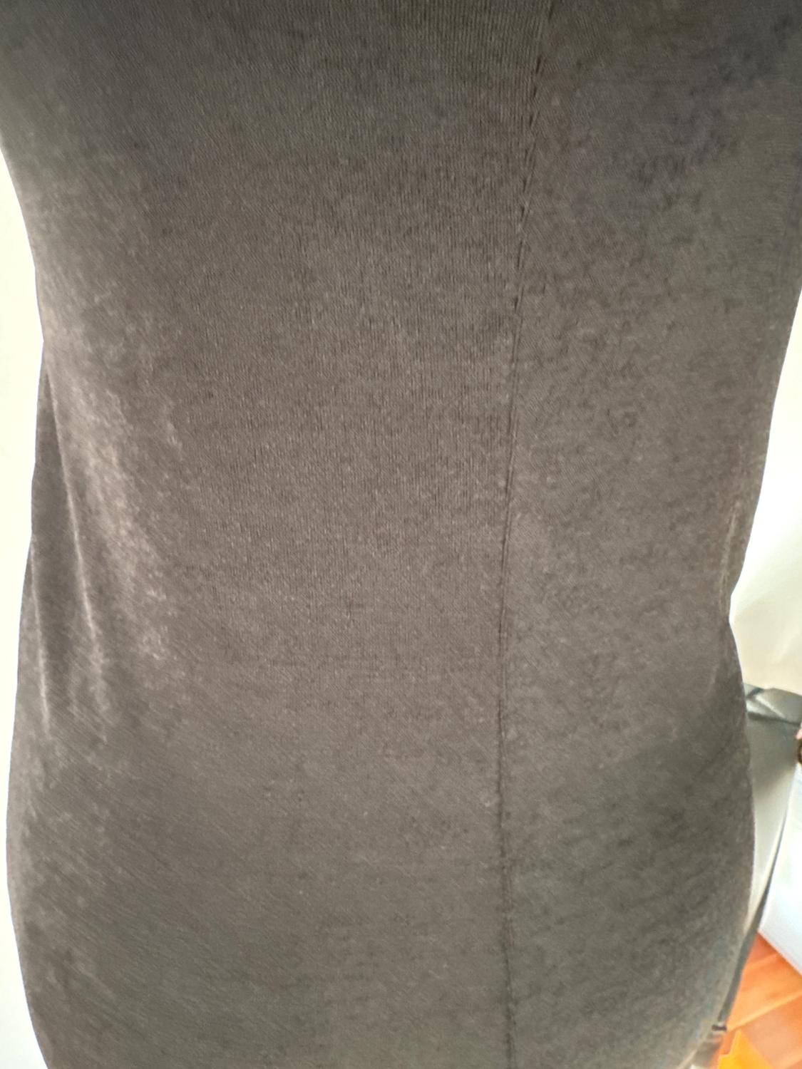 BLACK SLIP DRESS - Image 3