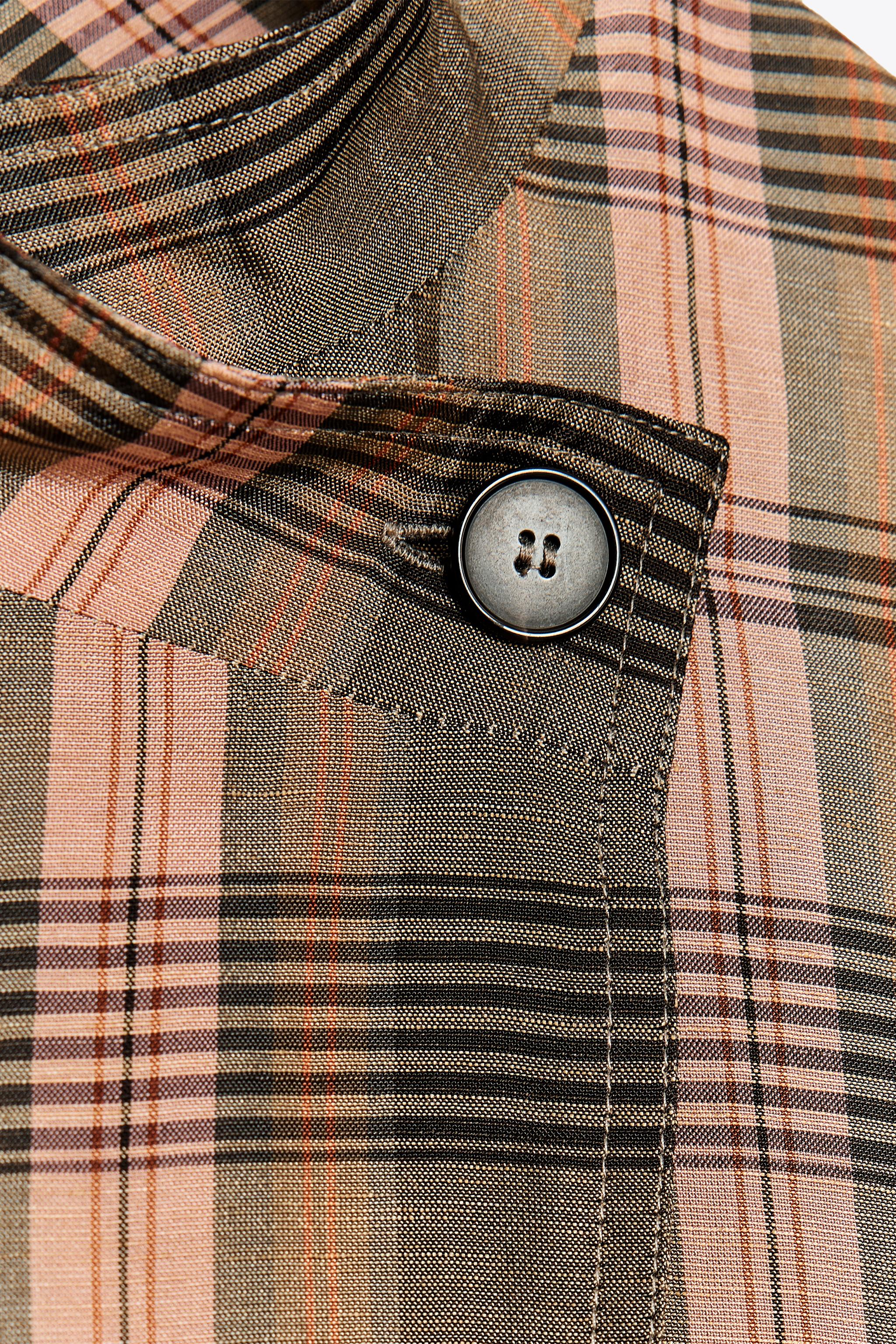 ZW COLLECTION OVERSIZED CHECK OVERSHIRT