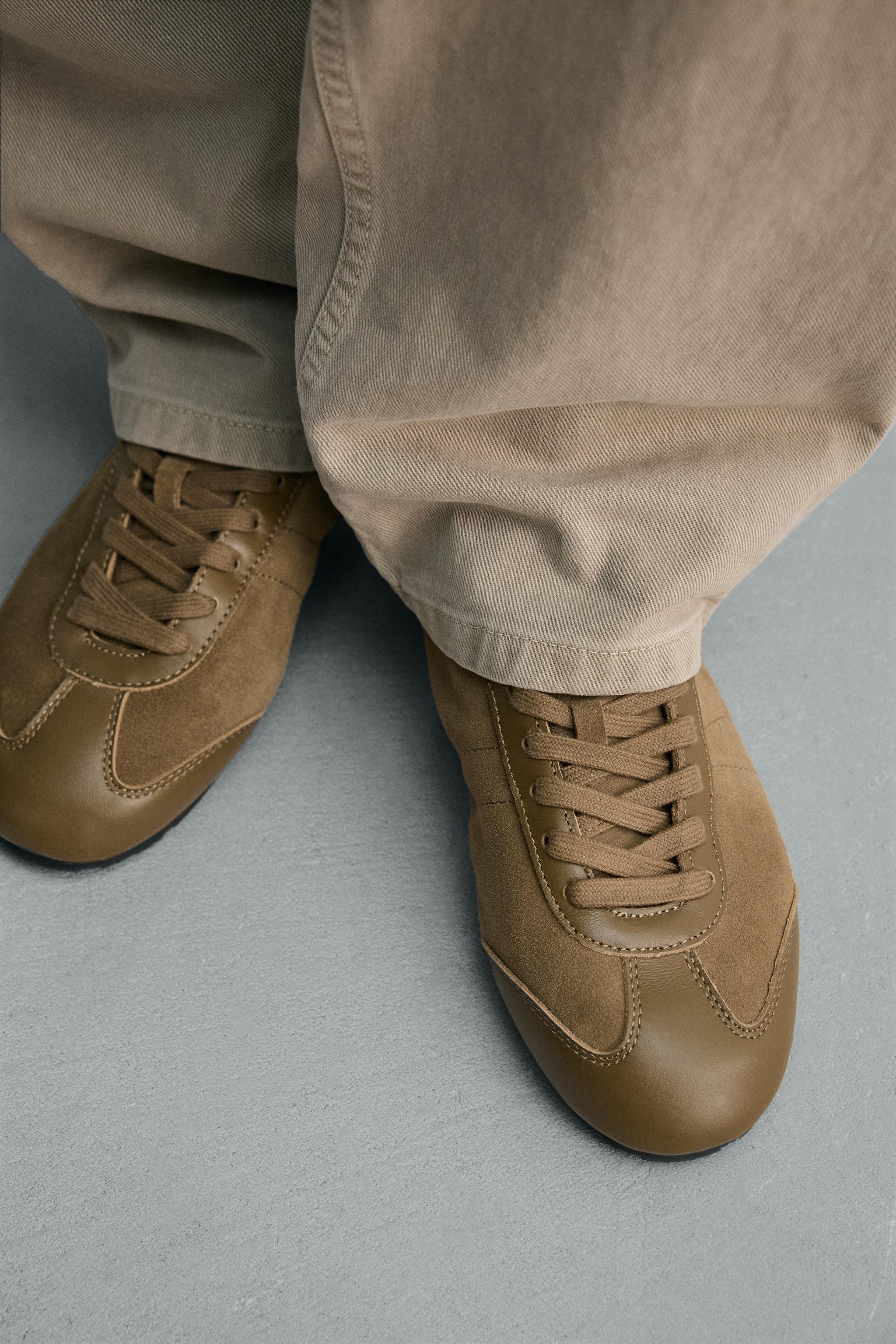 BASKET EN CUIR
