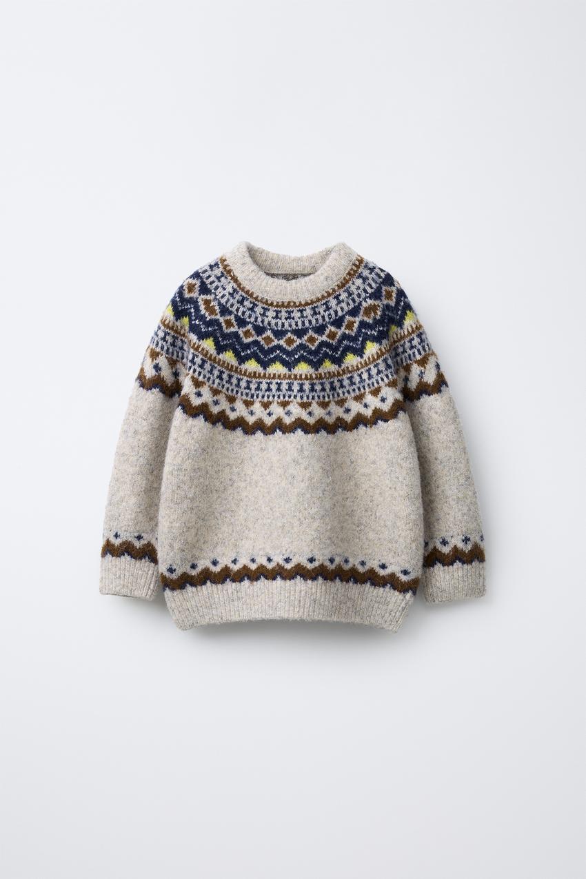 JACQUARD KNIT JUMPER