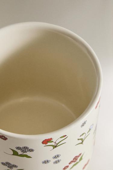 KIDS' FLORAL MUG - Multicoloured by Zara - Image 1