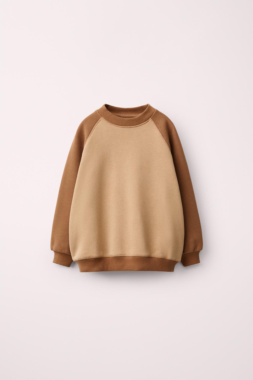 CREATED BY CARAMEL LONDON X ZARA RAGLAN SLEEVE SWEATSHIRT