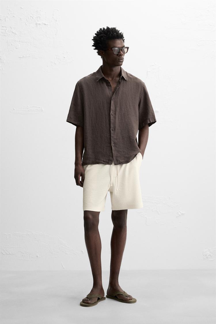 Jogger Bermuda Pantalones Cortos En Zara Zara Shorts Zara Jogger