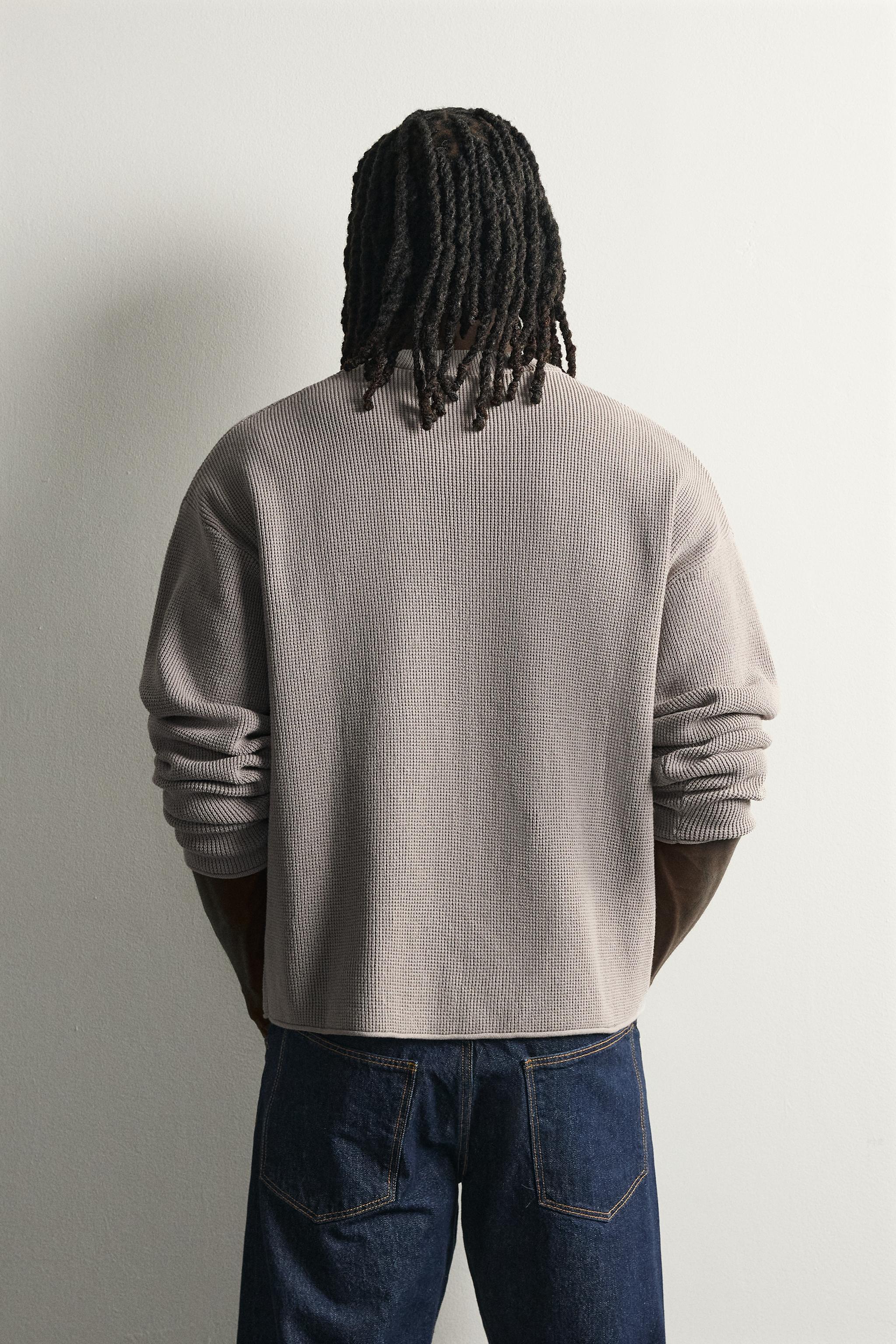 WAFFLE TEXTURE JUMPER