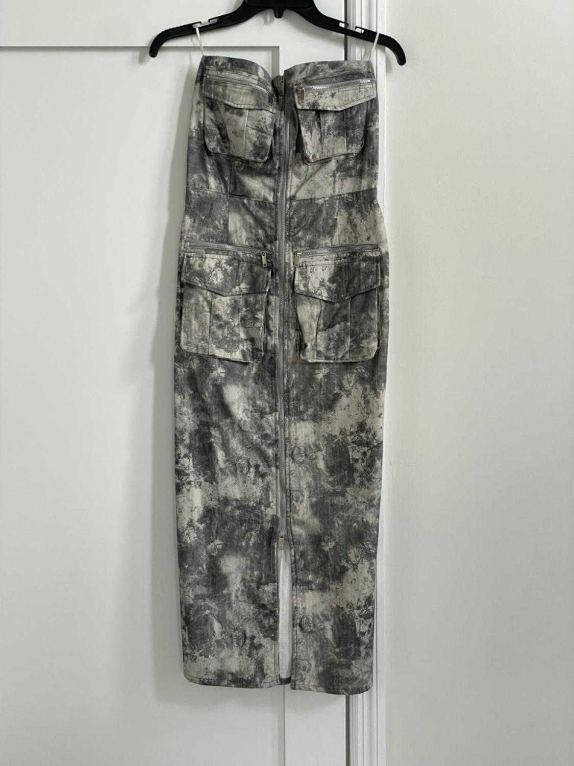 VESTIDO CARGO ESTAMPADO
