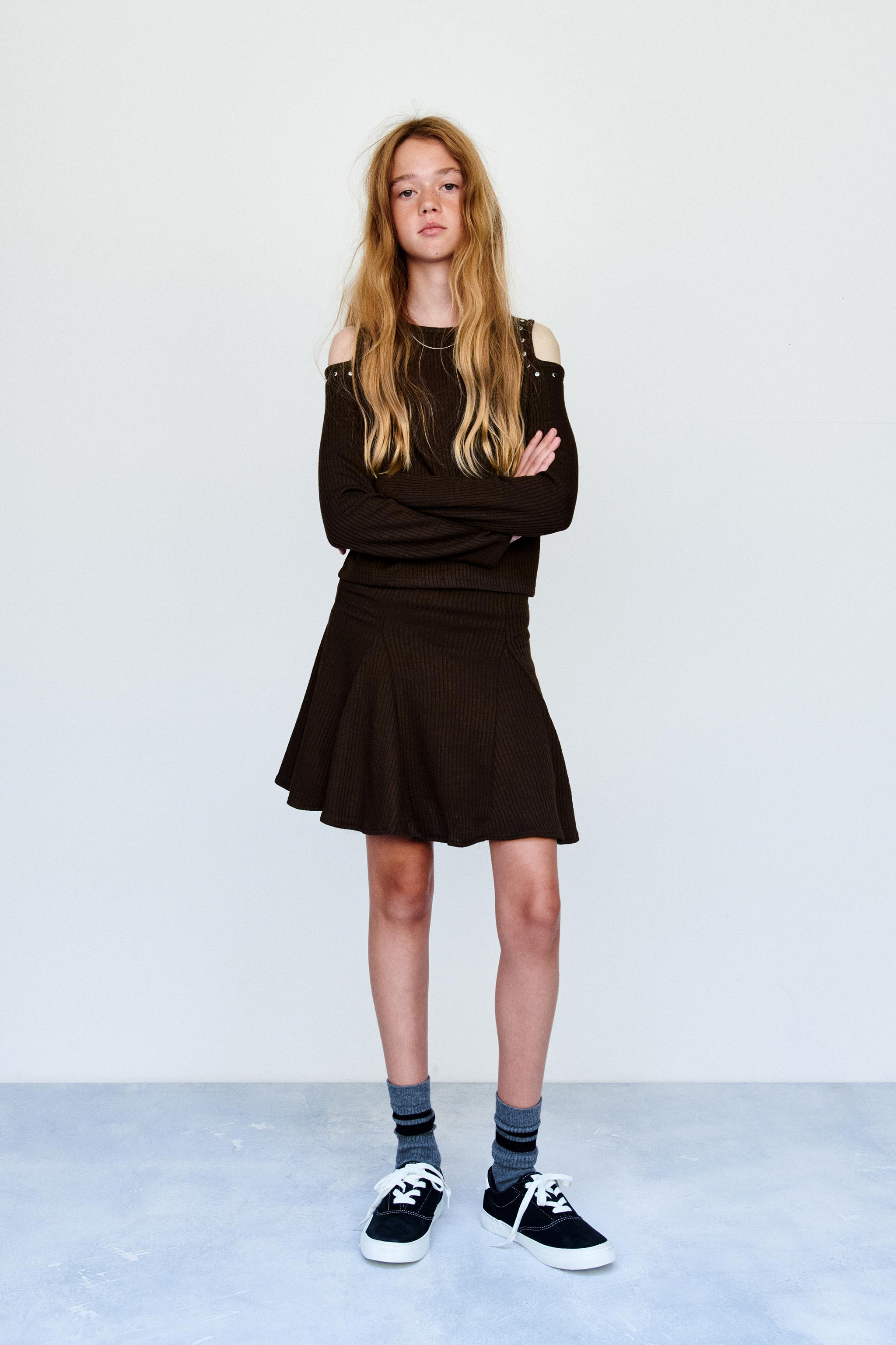 美品　ZARA KIDS ジャケット　スカート　インナー　セット 美品 ZARA KIDS ジャケット スカート インナー セット