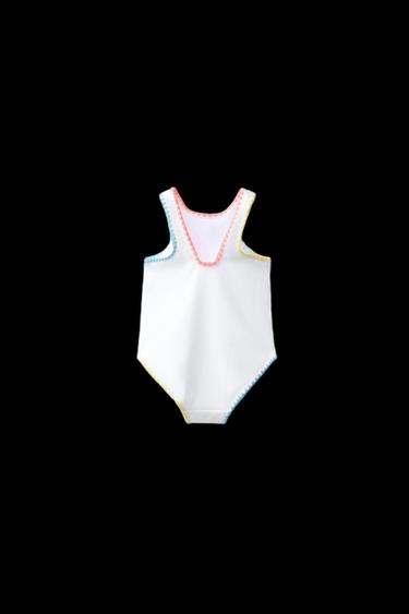 2-6 AÑOS/ BAÑADOR RIB CROCHET - Blanco de Zara