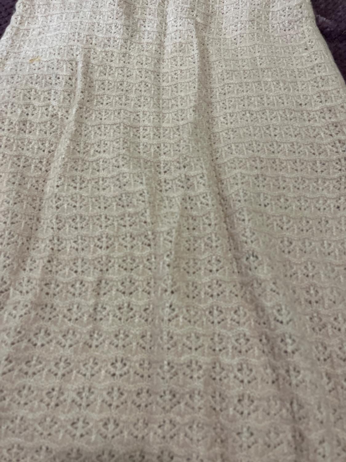 POINTELLE KNIT SKIRT - Image 2
