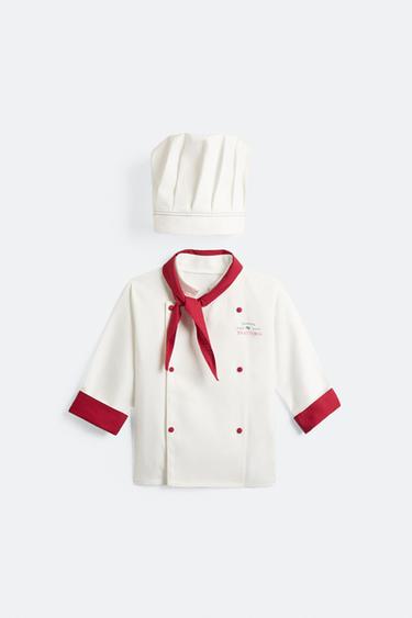 CHILDREN'S CHEF COSTUME - White by Zara