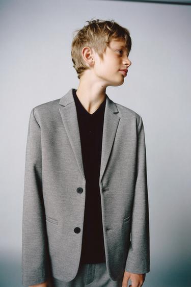 COMFORT-ANZUGBLAZER - Mittelgrau von Zara