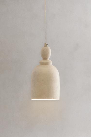 GRANDE LAMPE SUSPENSION CÉRAMIQUE - Beige de Zara - Image 5