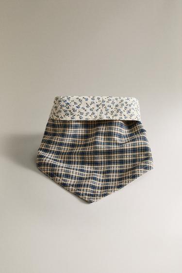 KATOENEN BANDANA - Blauw van Zara - Afbeelding 0