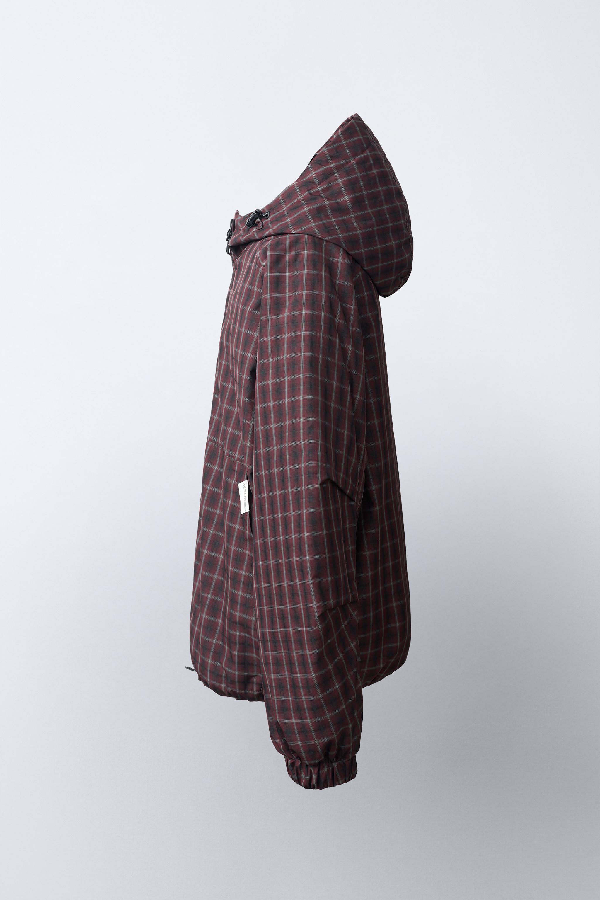 WATER-REPELLENT PLAID JACKET