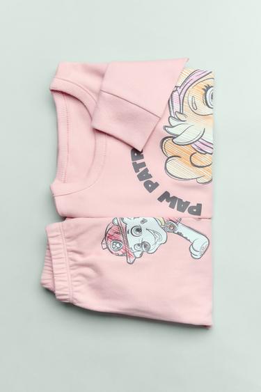 2-6 ЛЕТ/ПИЖАМА С ПРИНТОМ PAW PATROL™ — РОЗОВЫЙ от Zara