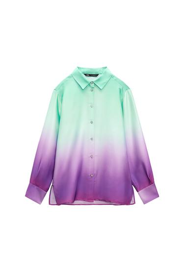 TIE-DYE PRINT SHIRT