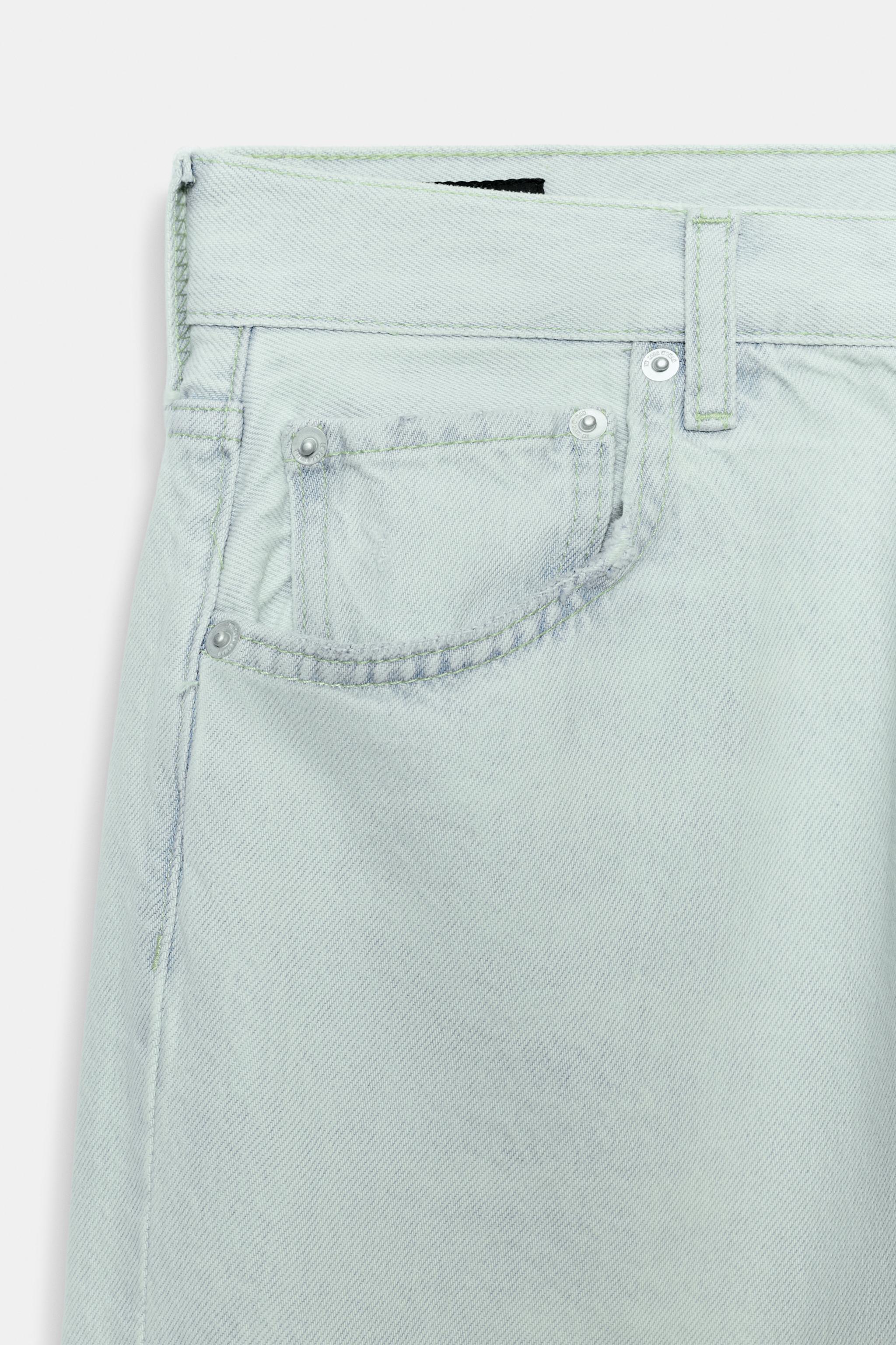 ZW COLLECTION DISTRESSED ORTA BEL STRAIGHT JEAN - Görsel 8