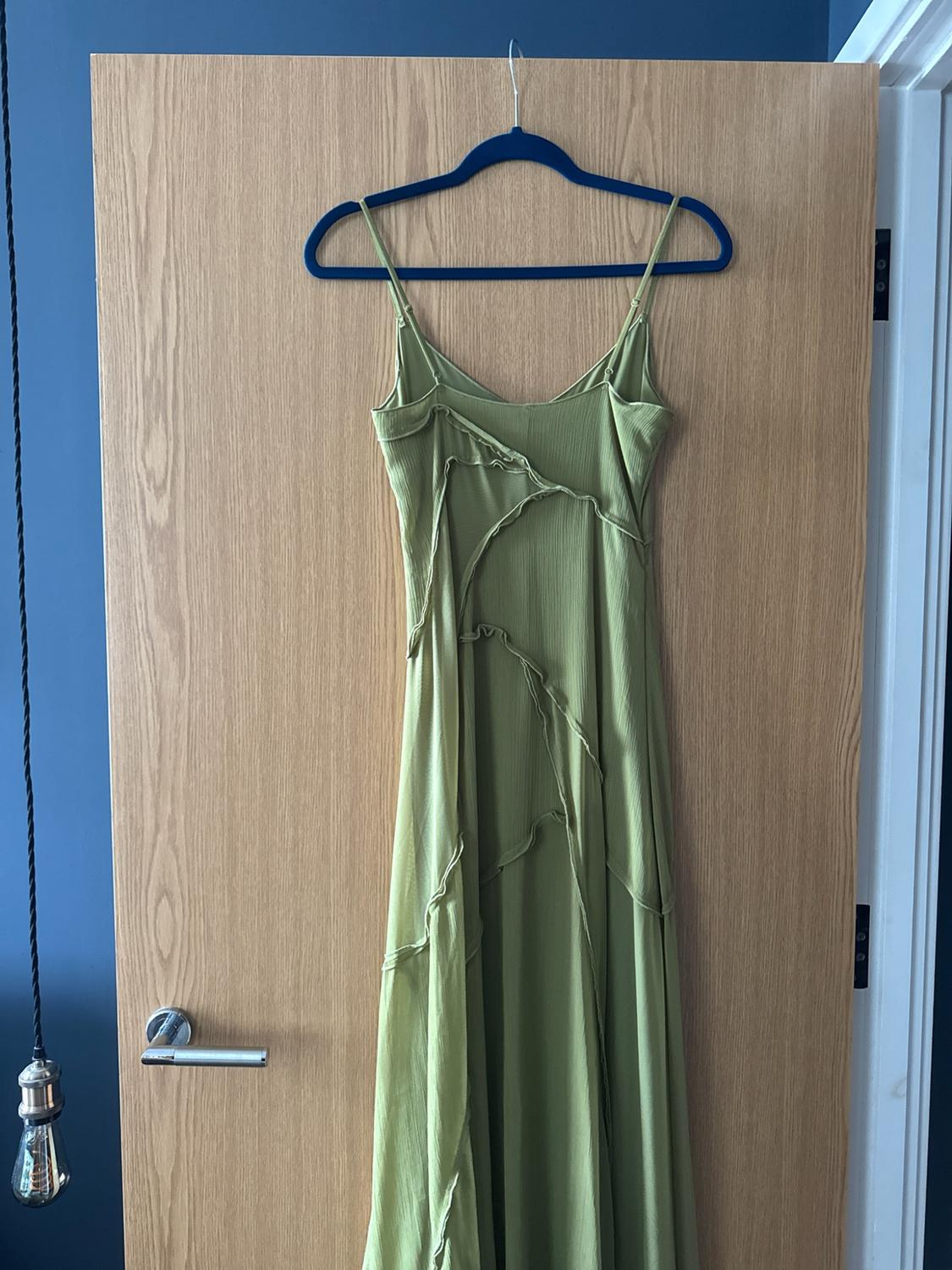 FLOWING COLOUR BLOCK DRESS - Image 3
