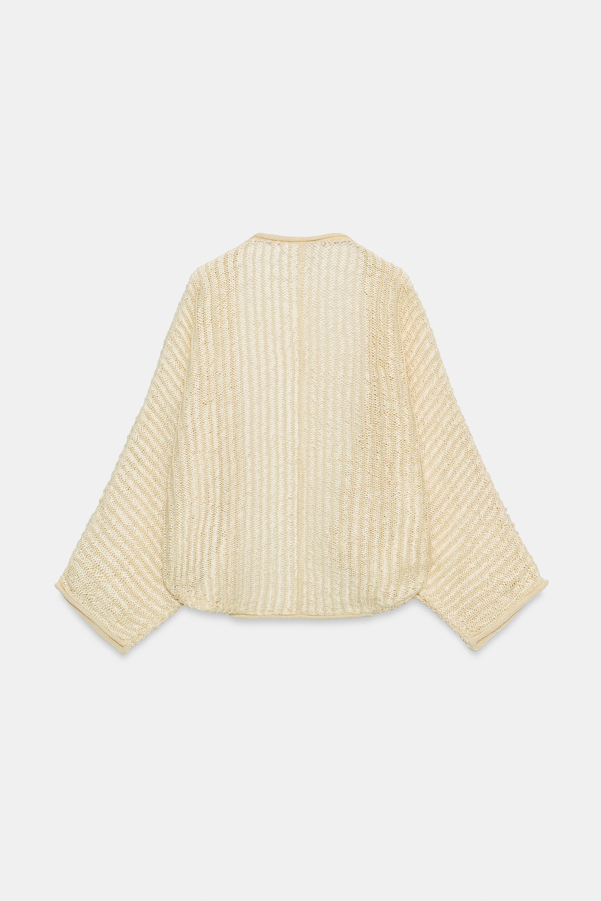 OPEN KNIT JACKET