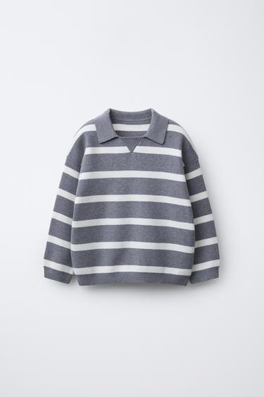 JERSEY PUNTO RAYAS - Gris vigoré de Zara