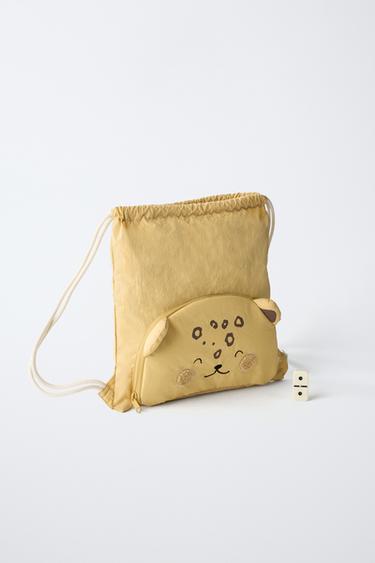 TIGER BUCKET BAG - Camel Brown by Zara - Image 6
