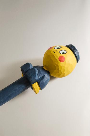 STYLO EN BOIS LIMONCELLA X THE ANIMALS OBSERVATORY - Bleu de Zara - Image 2